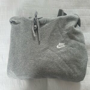 Nike Heather Gray Pullover Hoodie